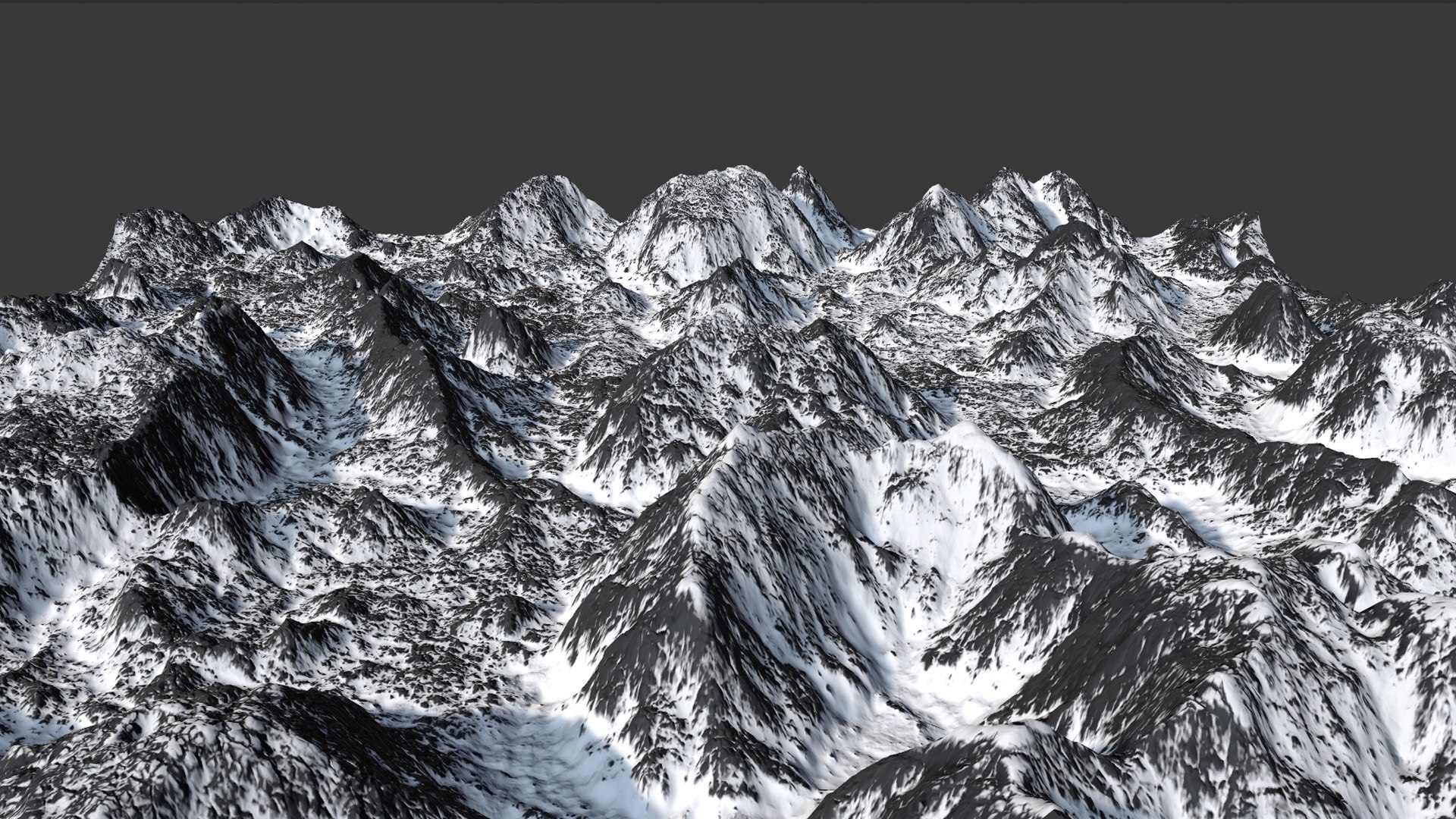 3D Snowy Mountains 4k Pbr Textures Model - TurboSquid 2432165