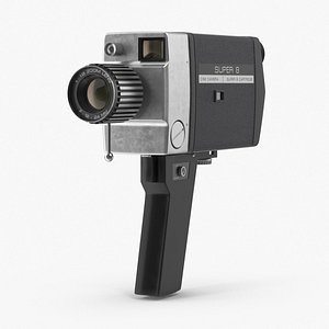 Super 8 Camera 3D Models for Download