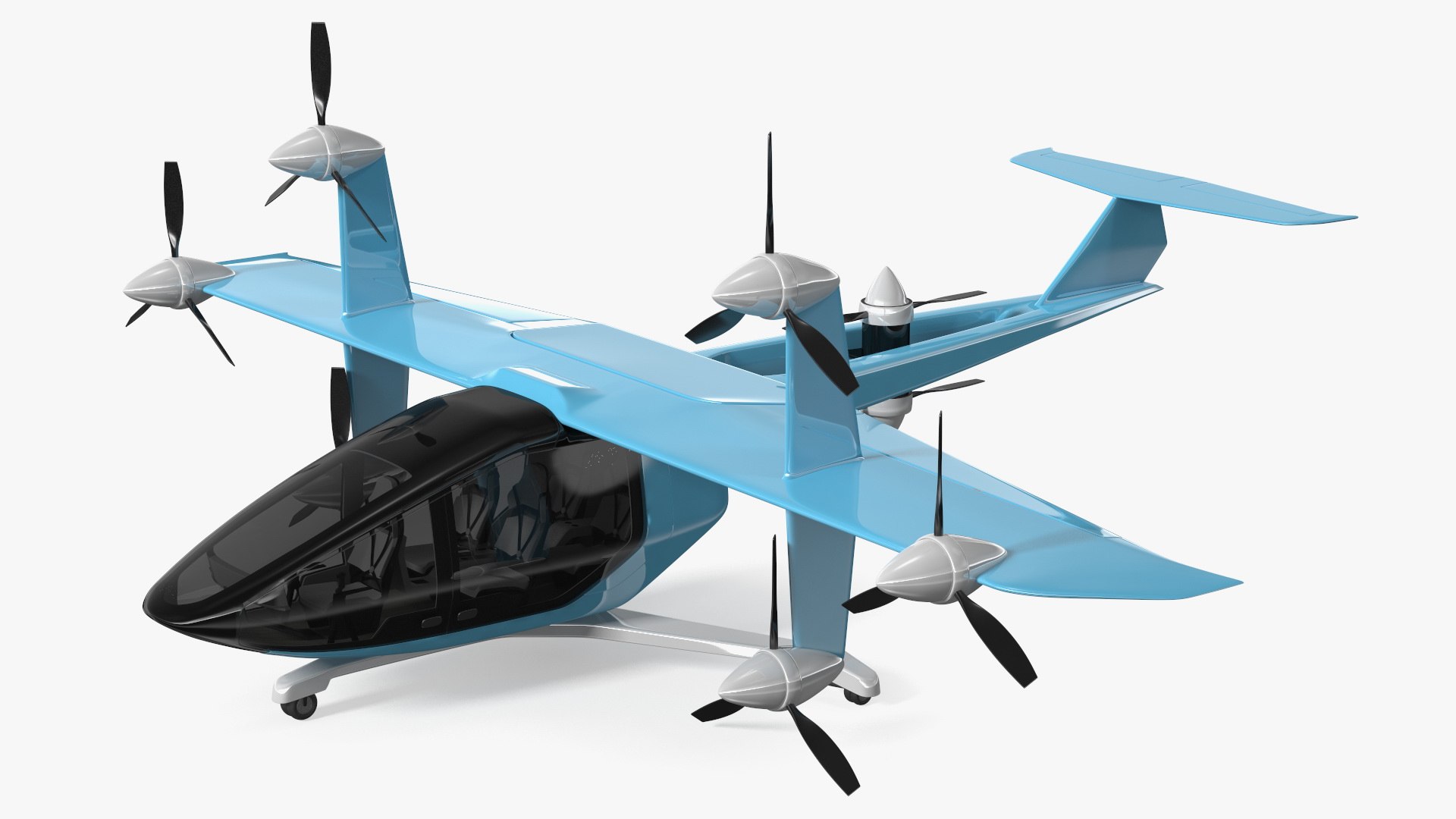 3D Personal Futuristic Aircraft model - TurboSquid 2005960