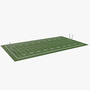 Football Field 3D model