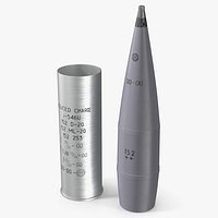 Artillery Round with Charge 152 mm
