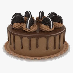 3D Oreo Cookie Cake