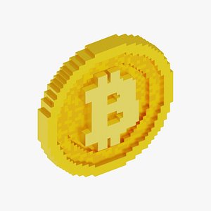 3D Gold Coin Low-poly 3D model