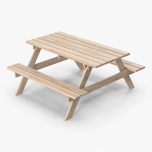 Wooden Picnic Table