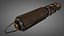 Vintage wooden lightsaber