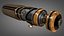 Vintage wooden lightsaber