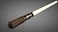 Vintage wooden lightsaber