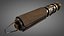 Vintage wooden lightsaber