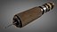 Vintage wooden lightsaber