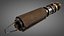 Vintage wooden lightsaber