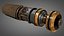 Vintage wooden lightsaber