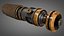 Vintage wooden lightsaber