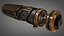 Vintage wooden lightsaber