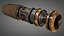 Vintage wooden lightsaber