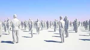 Low Poly People Pack - 296 Pieces