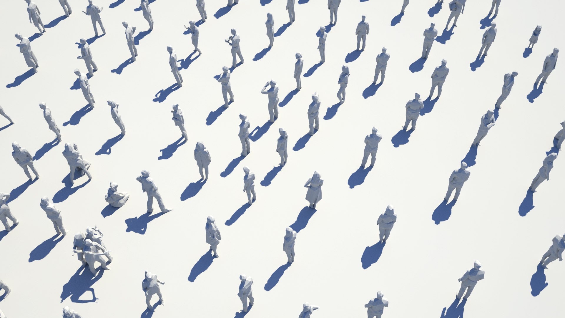 3D - 296 people crowd https://p.turbosquid.com/ts-thumb/Vr/r10WL2/tL91WYgj/low_poly_people_pack_11_c/jpg/1556903433/1920x1080/fit_q87/f38b21f1f39b5e68c904760bbbdbe323c12af7e6/low_poly_people_pack_11_c.jpg