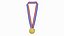Sports Medals Collection 3D