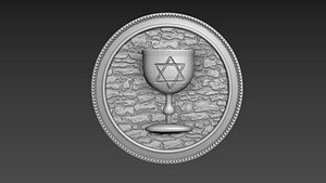 3D Holy Grail Bas-Relief
