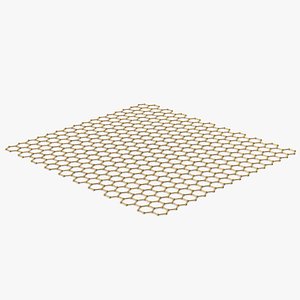 3D model Gold Nano Materials