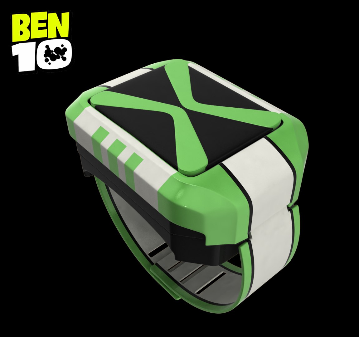 3D model Ben 10 Omnitrix VR / AR / low-poly