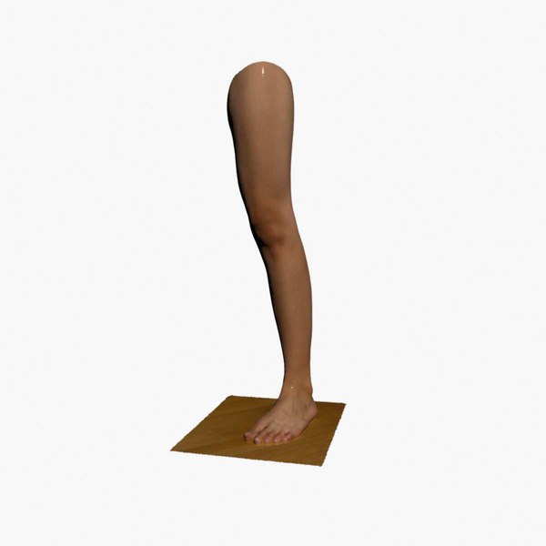 Human Leg 3D Scan High Quality 3D