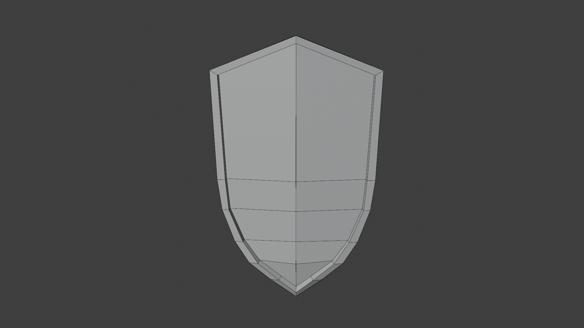 3D Low Poly Shield model TurboSquid 1833137