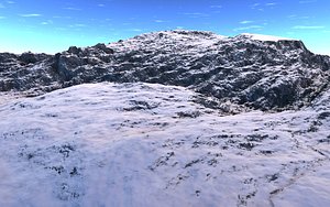 3d model mountain realist montagnes