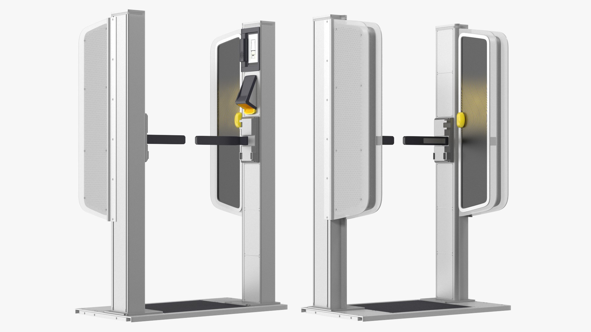 Smart Gate Flap 3D model preview