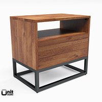 Logan Industrial Nighstand by West Elm