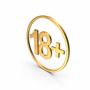 Age Restriction Symbol 3D model