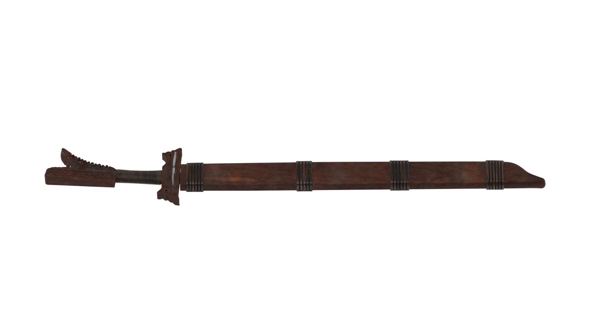 3D Kampilan Sword Model - TurboSquid 1762088