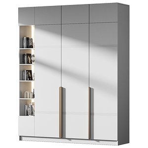 3D model bookcase 066