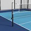 Paquete de canchas deportivas, fútbol, baloncesto, voleibol, tenis, modelo 3D