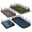 Paquete de canchas deportivas, fútbol, baloncesto, voleibol, tenis, modelo 3D