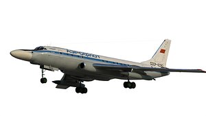 Tu-104 Sh Navigator trainer 3D