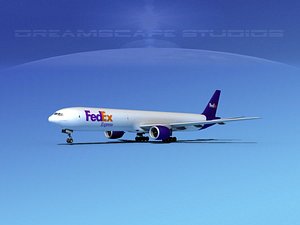 boeing 777-300 3d dwg