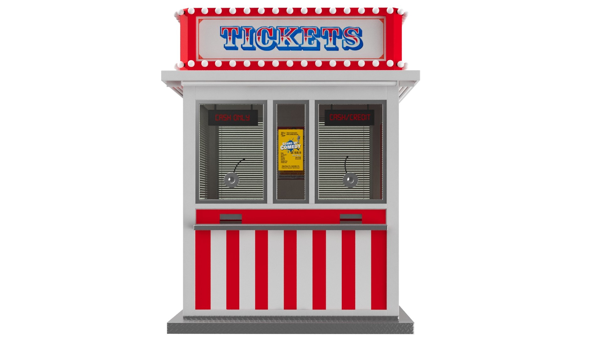 3D Sky Diver Amusement Park Ride model - TurboSquid 1945817