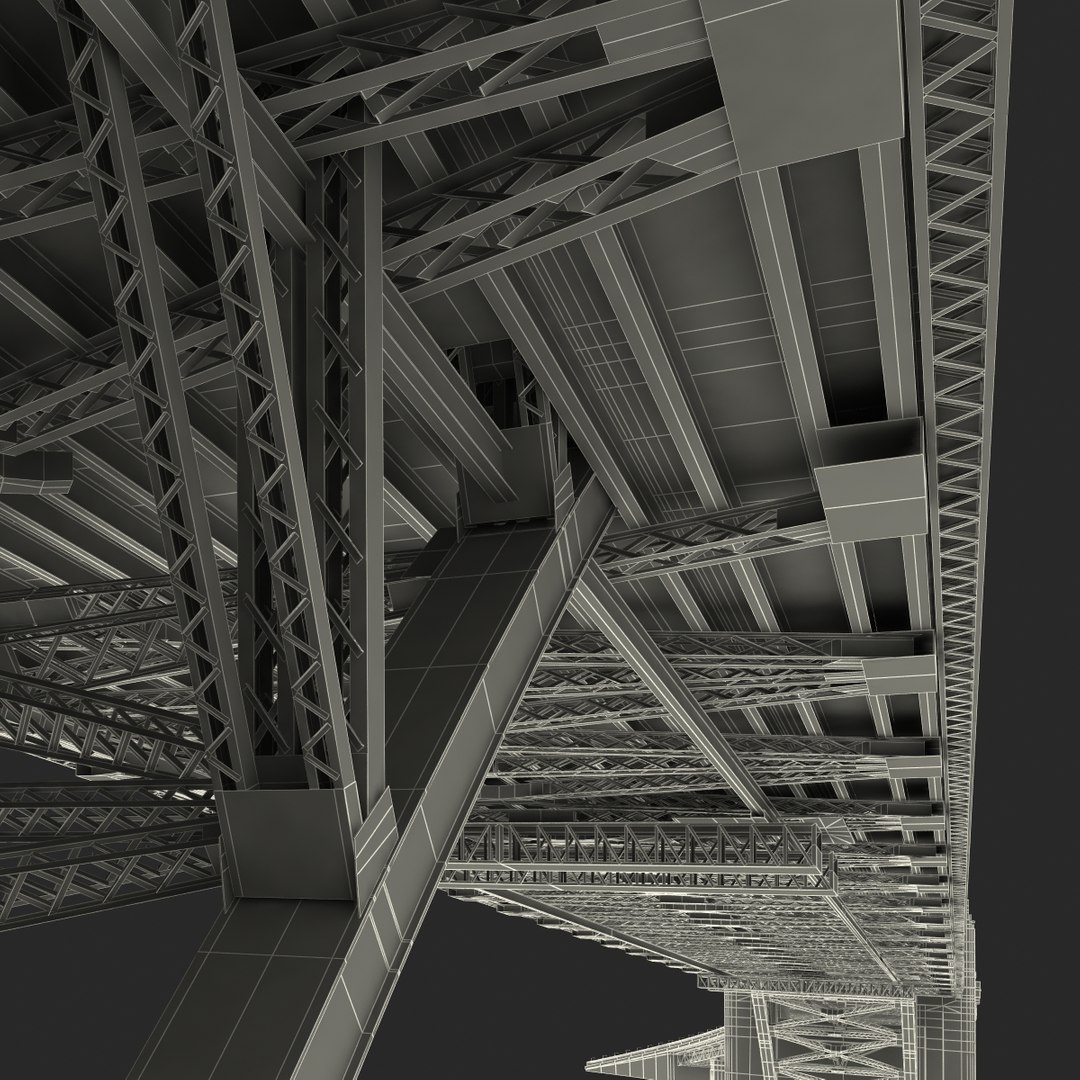 sydney harbour bridge 3d max