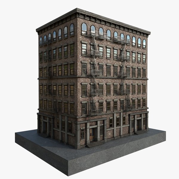 老纽约建筑 1930 2 工业3D模型 - TurboSquid 2036848