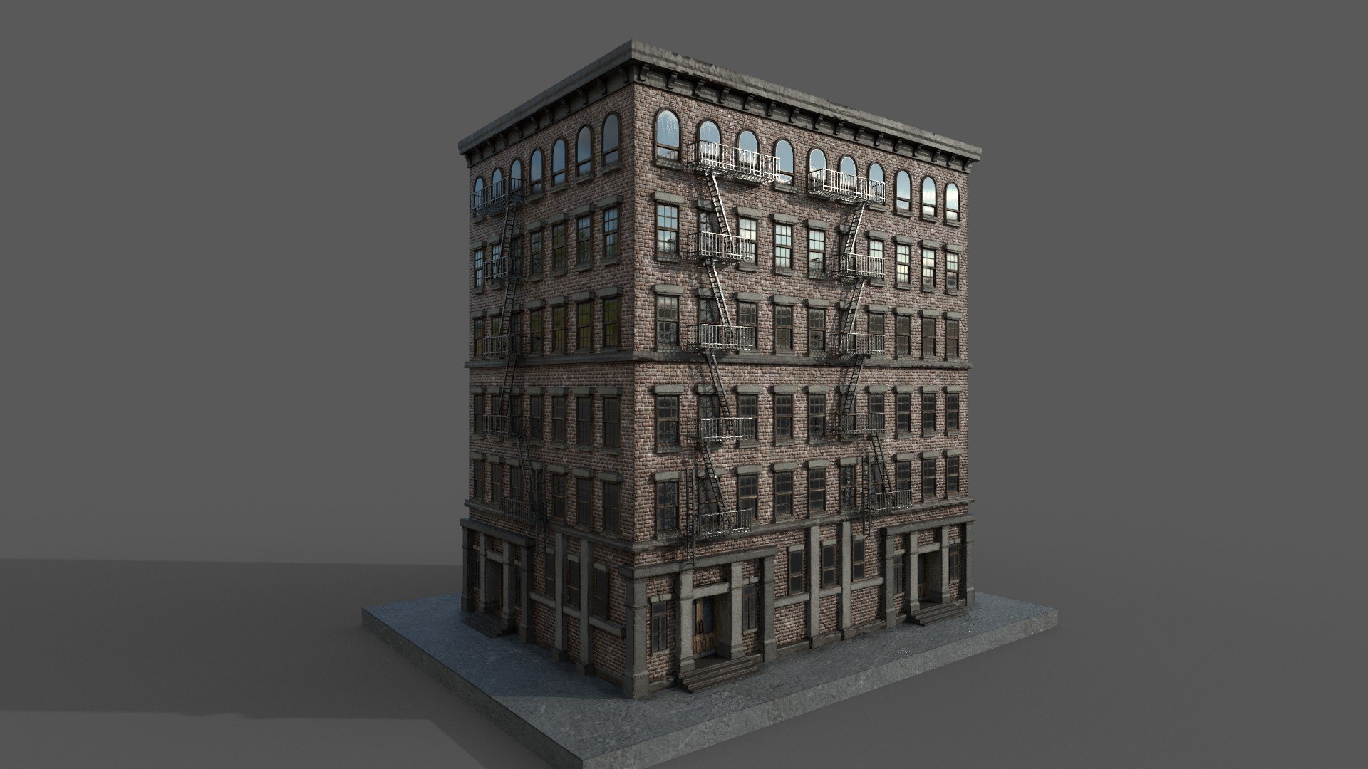Old New York Buildings 1930 2 Industrial 3D Model - TurboSquid 2036848