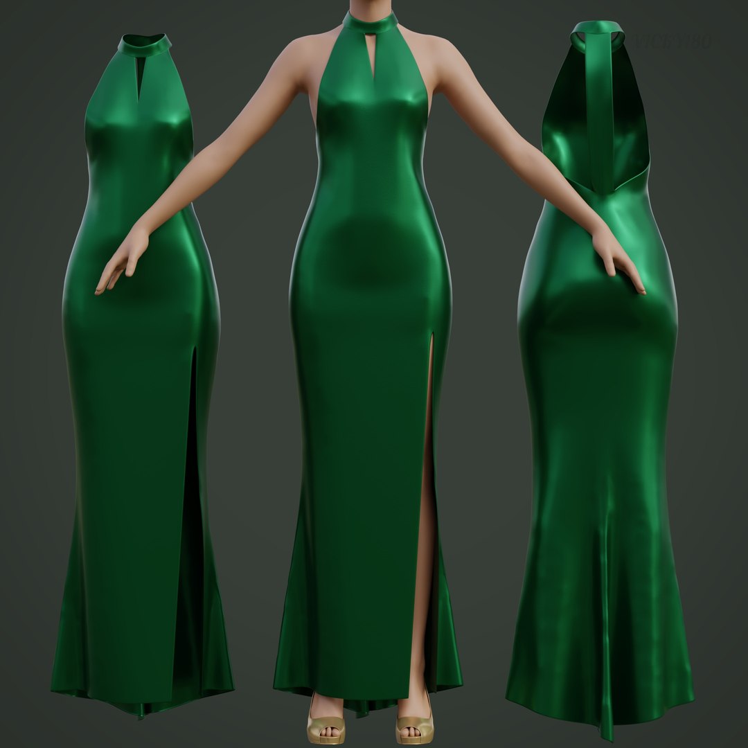 3D Green silk satin prom dress - halter neck backless gown model https://p.turbosquid.com/ts-thumb/Vs/RB80fb/EW/thumbnail2/jpg/1718080050/1920x1080/fit_q87/19ddbae0c2a5d28a04e475b4edf45d2945aa2924/thumbnail2.jpg