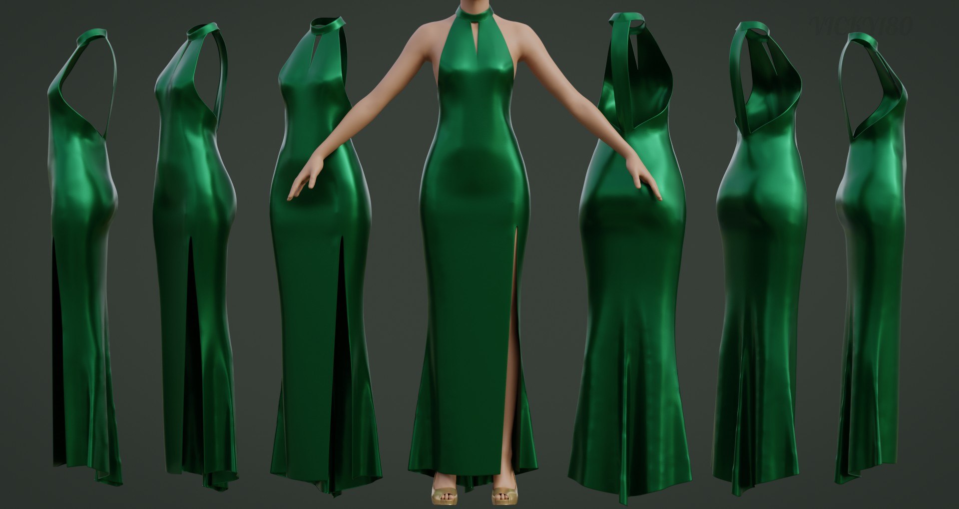 3D Green silk satin prom dress - halter neck backless gown model https://p.turbosquid.com/ts-thumb/Vs/RB80fb/pe/thumbnail4/jpg/1718080055/1920x1080/fit_q87/8d9fdc4fc59040466fe5e83260ed94ce1df75326/thumbnail4.jpg