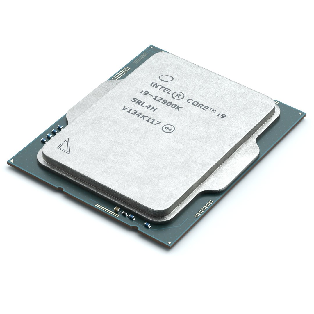 CPU Intel Core 12th Gen 3D - TurboSquid 1874332
