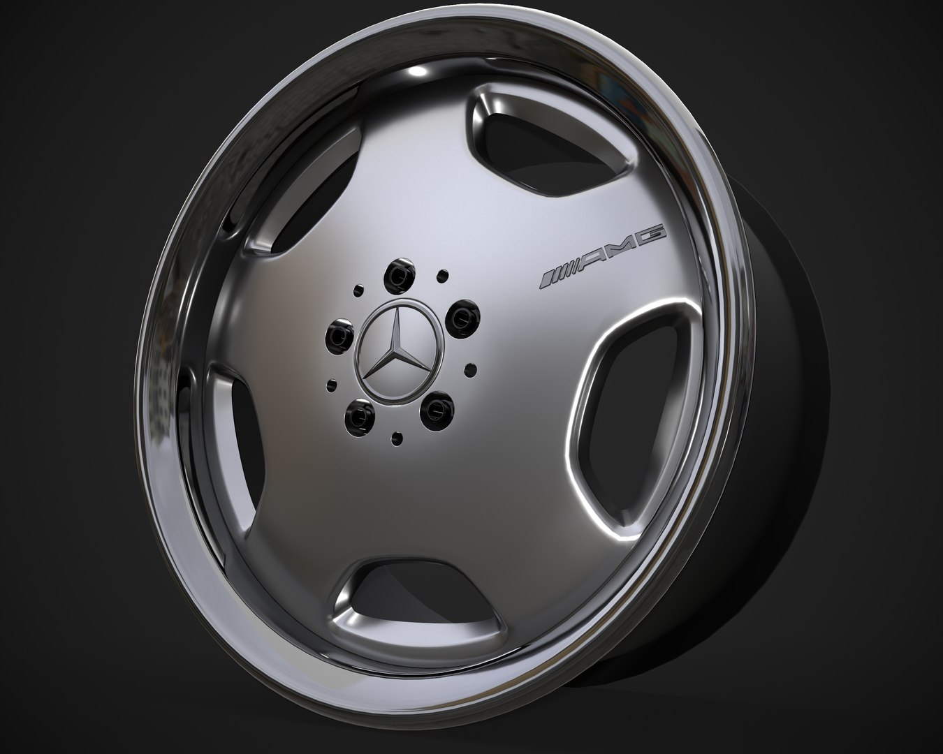 3D Rim Amg - TurboSquid 1539392
