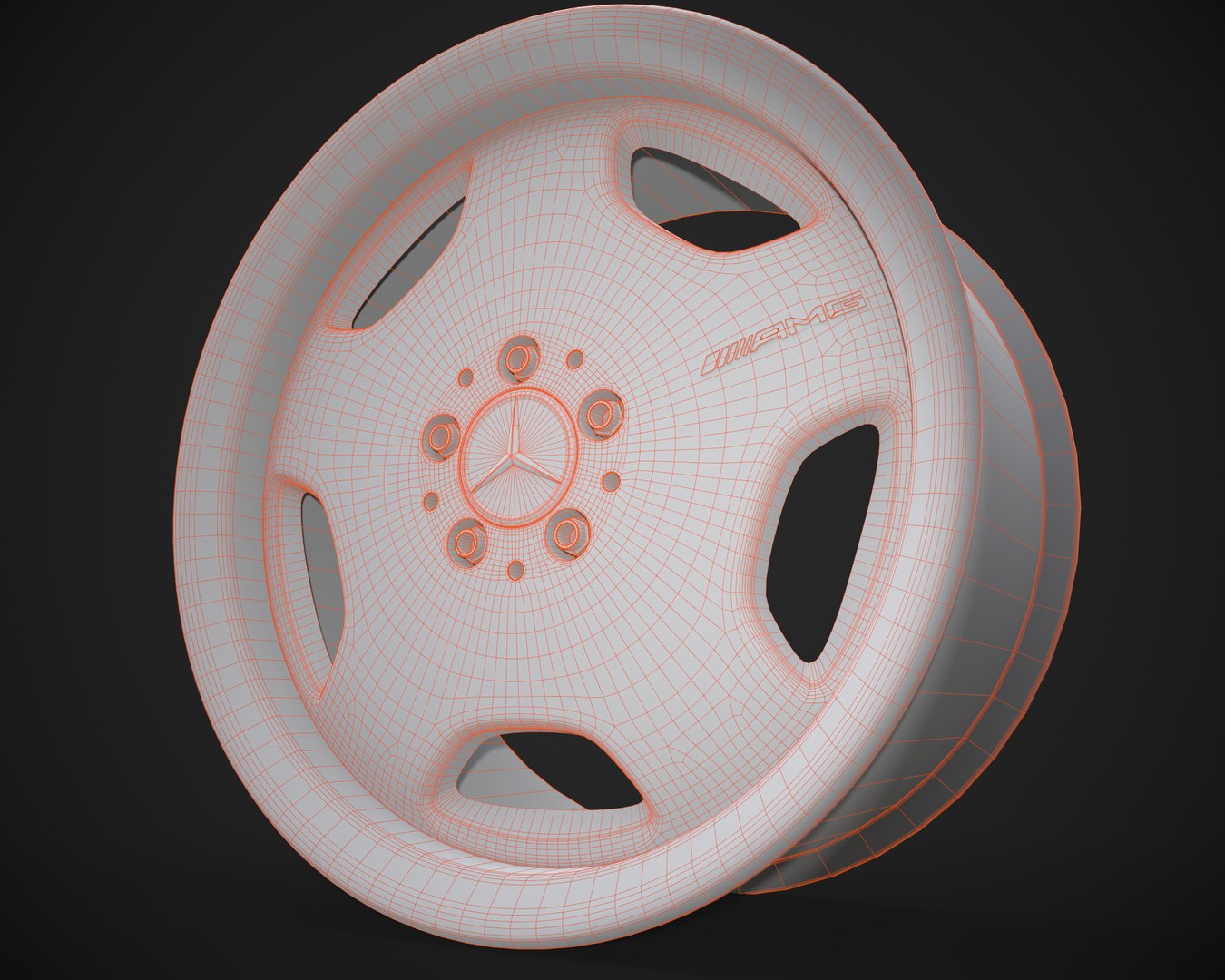 3D Rim Amg - TurboSquid 1539392