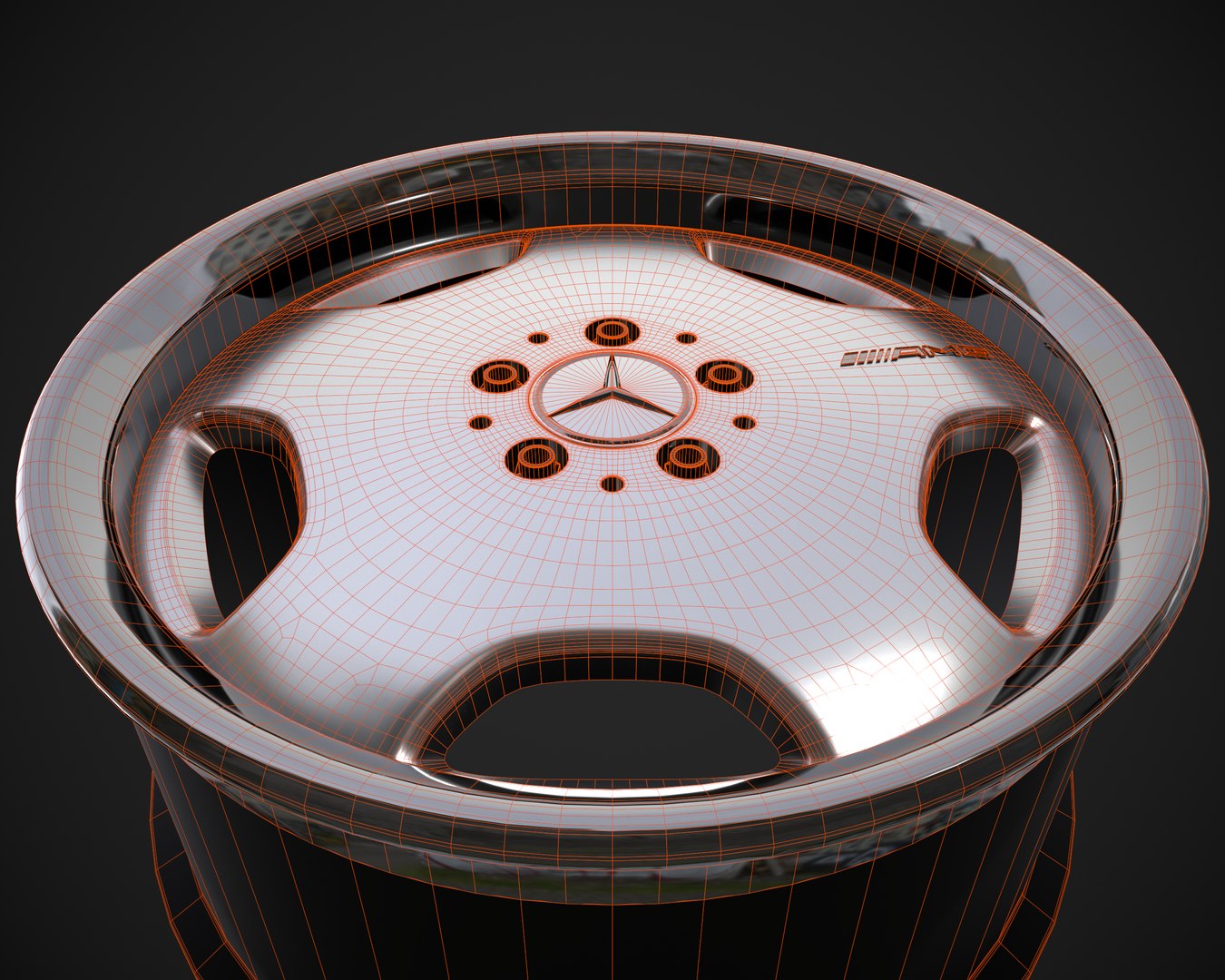 3D Rim Amg - TurboSquid 1539392