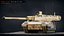 3D Rigged AMX56 Leclerc GameReady LODs model