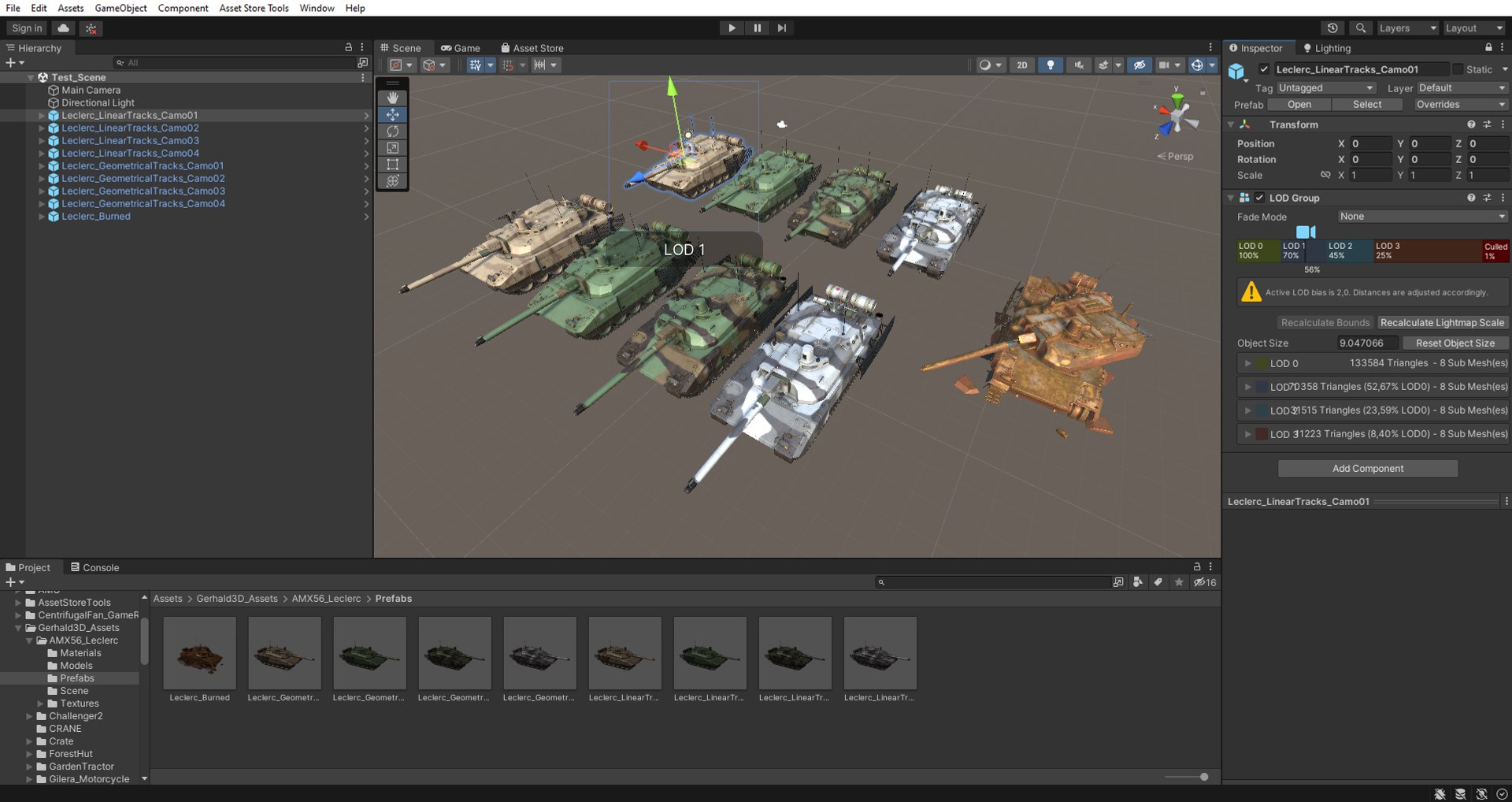 3D Rigged AMX56 Leclerc GameReady LODs model https://p.turbosquid.com/ts-thumb/Vs/iAbQvo/4C/screen_unity/png/1668347883/1920x1080/fit_q87/e42b381d0d3974ae5bb2029a1136d97ff1c777d3/screen_unity.jpg