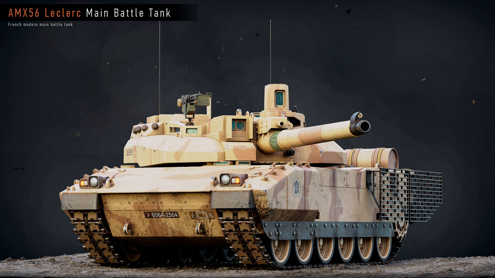 3D Rigged AMX56 Leclerc GameReady LODs model https://p.turbosquid.com/ts-thumb/Vs/iAbQvo/84/render05/png/1668344800/1920x1080/fit_q87/4ff2a9ca17e77850b59298f5ed882e7cc376f99d/render05.jpg