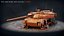 3D Rigged AMX56 Leclerc GameReady LODs model